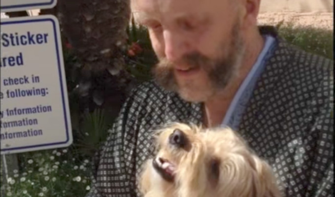 Jim Tavare reunited with his dog | Watch the touching video...