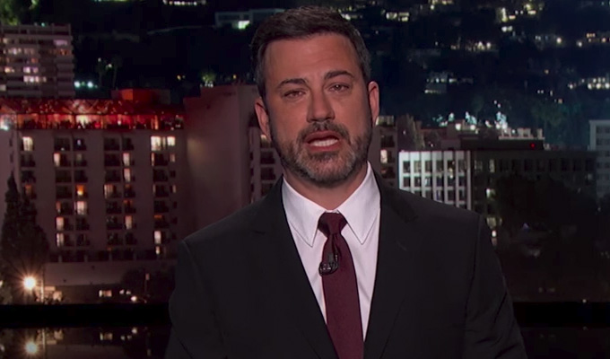 Jimmy Kimmel tells of his son's brush with death | In an emotional message of support for Obamacare