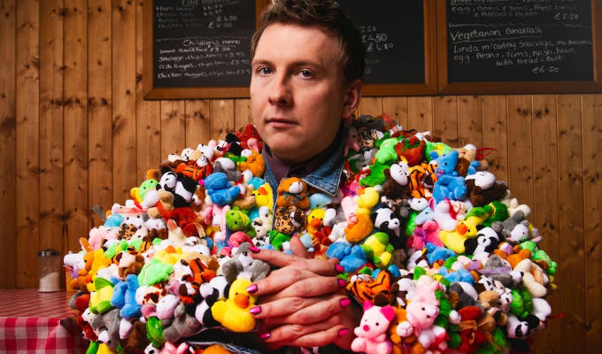 Joe Lycett unveils his Arts Hole to the world | Glossy new book of the comic's work