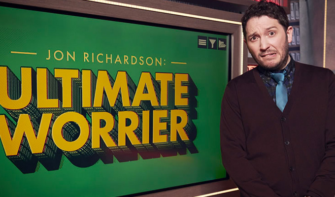 Second series for Jon Richardson: Ultimate Worrier | Dave orders ten more episodes with a tweaked format