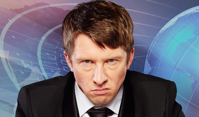 Jonathan Pie announces 2018 tour | Angry news reporter hits the road