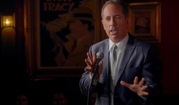 Jerry Seinfeld performs a secret London gig | ...and Chortle was there to see it