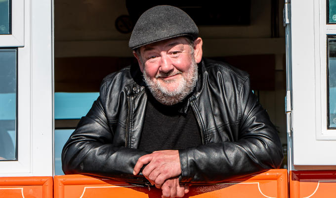 'This is one of the greatest achievements of my life' | In his own words, Johnny Vegas on rescuing a bus and starting a campsite