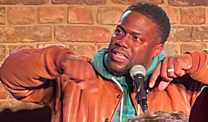 Kevin Hart plays a UK new act night! | Surprise for punters at Up The Creek last night