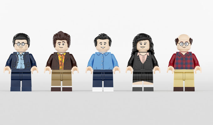 Seinfeld Lego! The perfect Festivus gift | Sitcom stars and set to be rendered in plastic brick