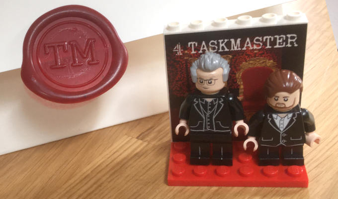The Taskmaster's cut down to size | Greg Davies and Alex Horne become Lego figures