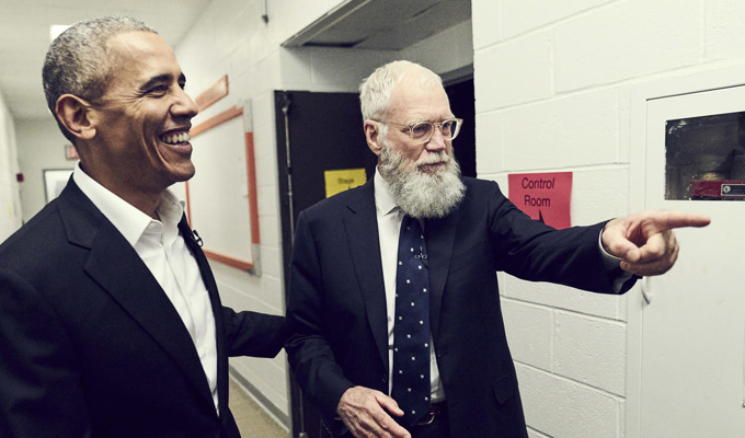 David Letterman hosts a new talk show | The king of late night is out of retirement – and Obama's his first guest