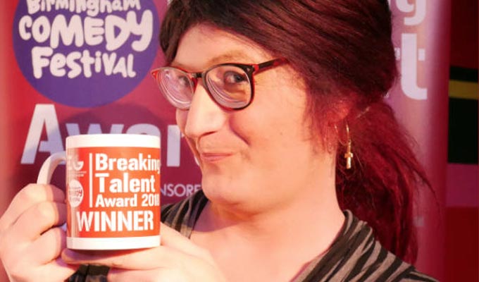 Laura Monmoth scoops 'breaking talent' prize | Success at Birmingham Comedy Festival