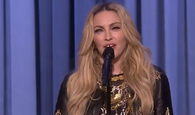 Now THAT's an opening act | Madonna warms up for Amy Schumer