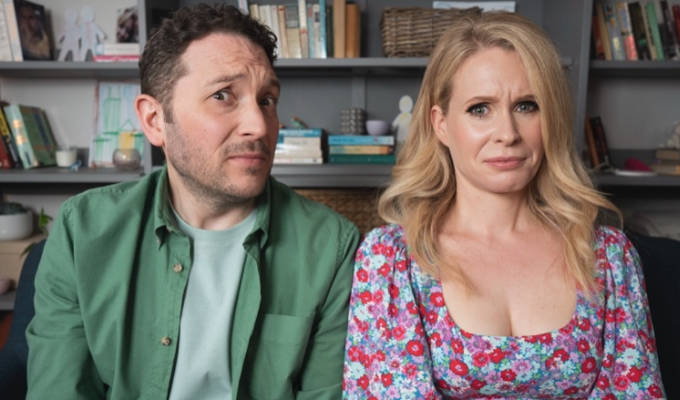 74.3 per cent of this show is real! | Jon Richardson and Lucy Beaumont on series 5 of Meet The Richardsons