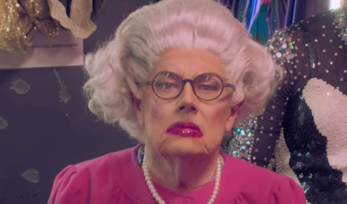 Michael Whitehall performs drag - as The Queen | In the new series of Jack Whitehall's Travels With My Father