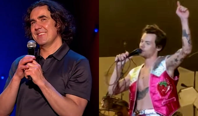 'I've got the flavour, the dreaded flavour!' | Harry Styles channels Micky Flanagan… and confuses his US fans