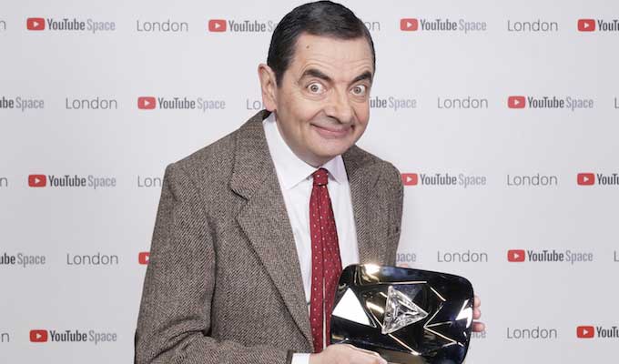 Mr Bean hits 10million YouTube subscribers | Rowan Atkinson's alter-ego joins the site's elite