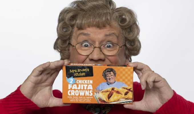 Cheesy, flaky and not to everyone's taste.... | Mrs Brown launches a range of Iceland frozen foods