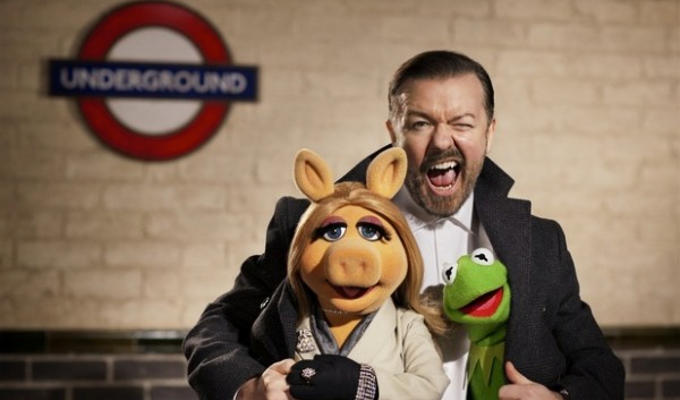 Muppet sequel: Trailer released | With Ricky Gervais and Tina Fey