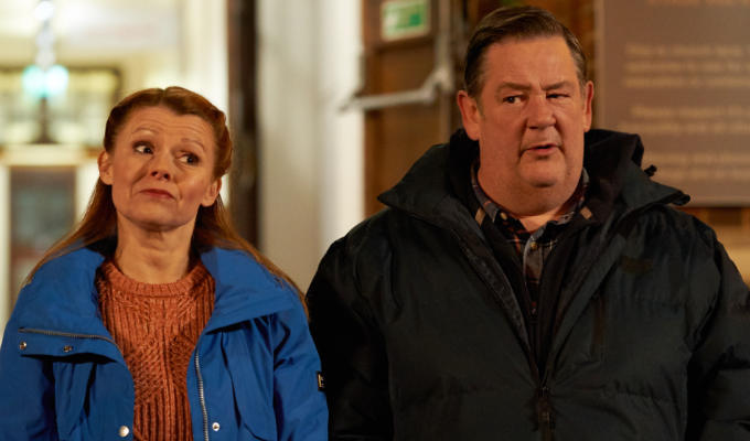 Murder, They Hope returns for a Christmas special | Johnny Vegas and Sian Gibson will also star in another one-off in 2024