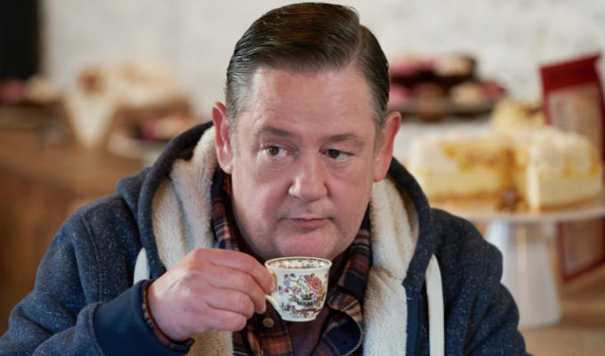 'Everybody's hamming it up... it's not Bleak House!' | Johnny Vegas on Murder They Hope