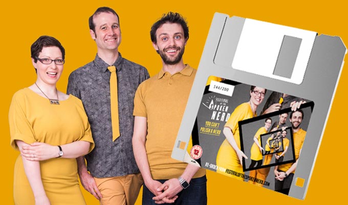Is this peak nerd? | Comedy trio release their new show on floppy disc