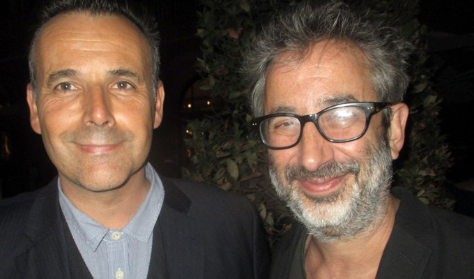Newman and Baddiel, together again | Relationship thaws at literary party
