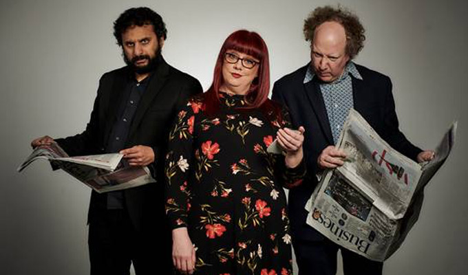 News Quiz announces THREE new hosts | Comics take one series of the Radio 4 panel show each
