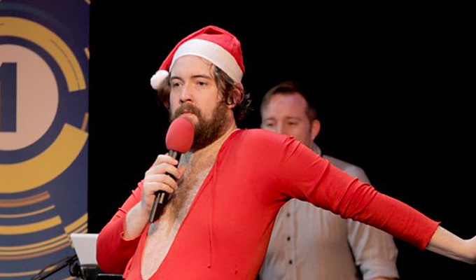 Who's on Nick Helm's naughty list? | Comic bans 'bellends' from his show