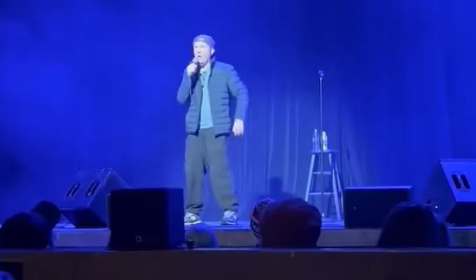 Nick Swardson booted off his own gig | Comic appeared too wasted to perform