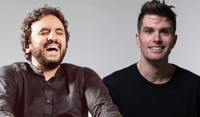 Comedy Central buys Nish Kumar & Joel Dommett travelogue | ...and pilots a new topical show from the pair