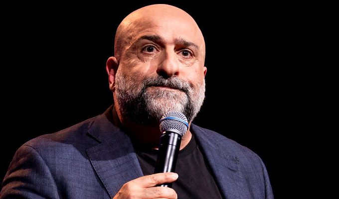 Omid Djalili: Security threats won't stop my next gigs | 'I never thought I’d ever say “I’m going to Northern Ireland for gigs because it’s much safer'