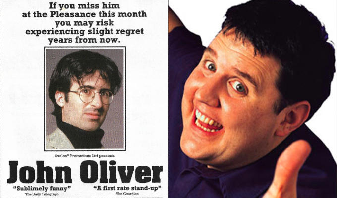 The year Peter Kay played the Edinburgh Fringe | Some choice reviews from the 2002 festival