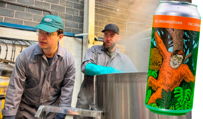 Phil Wang launches a craft beer | New brew to aid orangutans