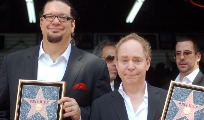 Penn & Teller announce UK dates | First British gigs in three years