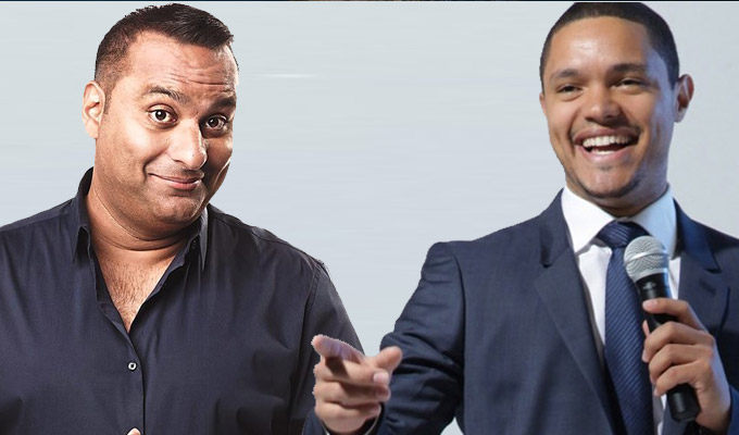 'He's a thieving MF' | Russell Peters accuses Trevor Noah of plagiarism again