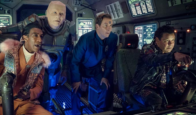 Dwarfing all the other shows... | Red Dwarf is UKTV's most-watched programme in lockdown