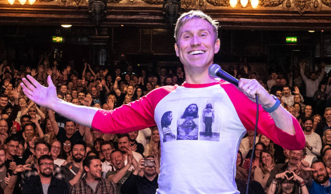 Russell Howard's spending money on crap... | Comic's pooping dog costs him dear