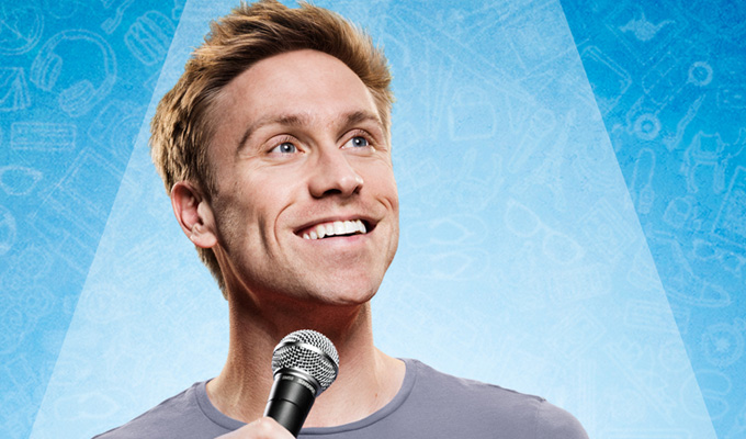Russell Howard announces new UK dates | 12 arenas for 2017