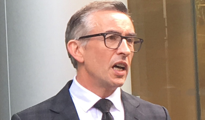 Steve Coogan wins phone hacking damges | And calls for more investigation into Mirror executives