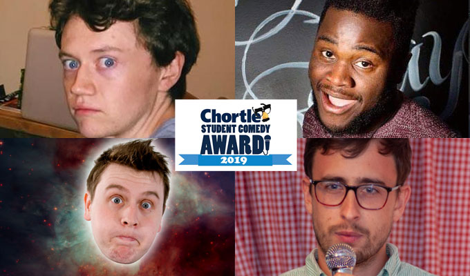 Who's in the 2019 Chortle Student Comedy Award final? | Last places revealed