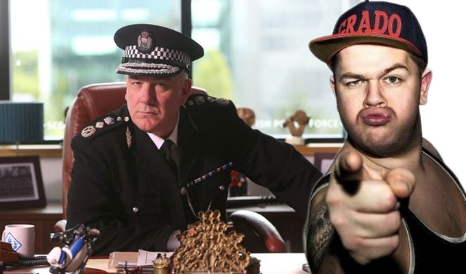 Stars of Scot Squad take to the stage | Grado and chief  Miekelson play Glasgow fest