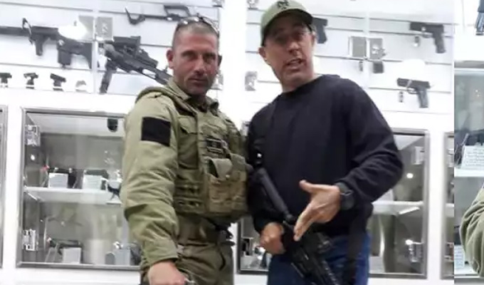 Seinfeld under fire over visit to Zionist military camp | Comic took his kids on 'commando fantasy' trip
