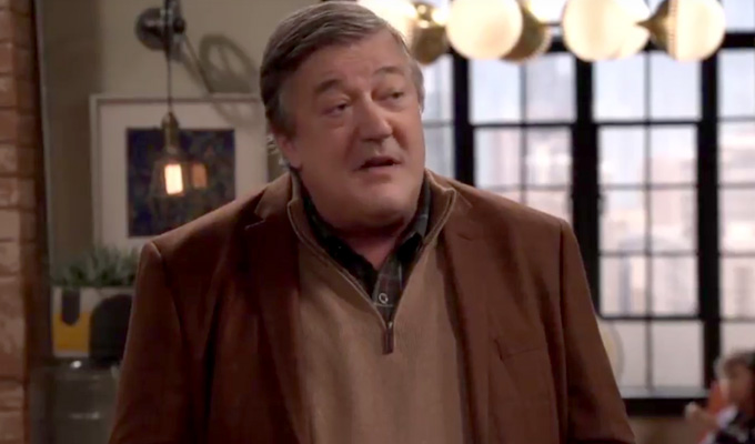 Watch Stephen Fry in his new US sitcom | CBS release The Great Indoors trailer