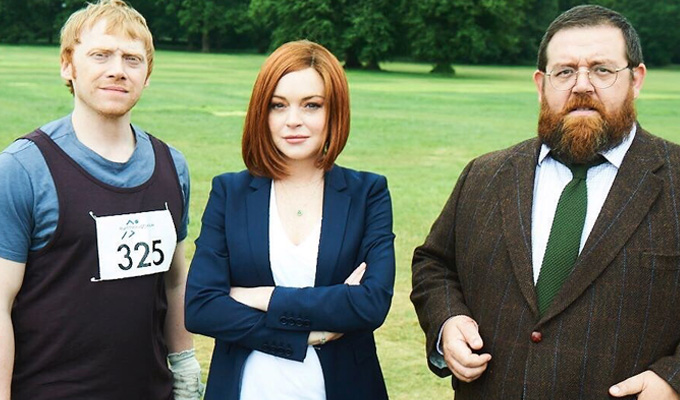 Lindsay Lohan joins Sky comedy Sick Note | With Rupert Grint and Nick Frost