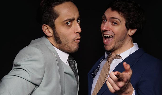 15 comedy shows in a day | Sketch duo hope to set new record