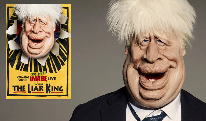 Spitting Image heading to the West End | Boris Johnson puppet to star in The Liar King