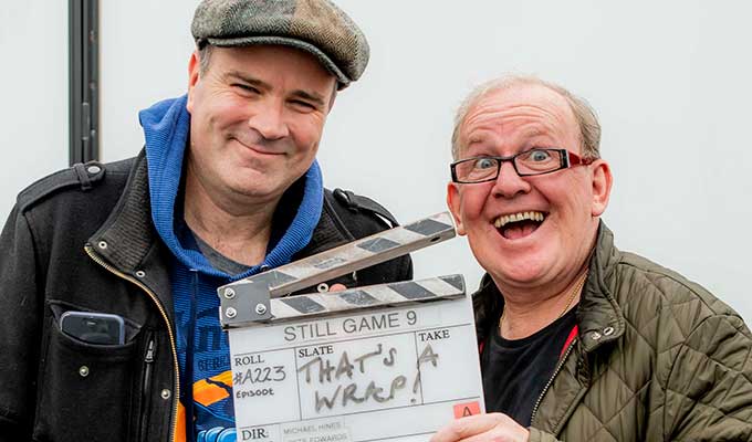 That's Game over... | Still Game films its last scenes