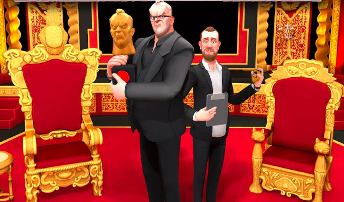 Taskmaster to become a virtual reality game | Watch the trailer featuring Alex Horne and Greg Davies