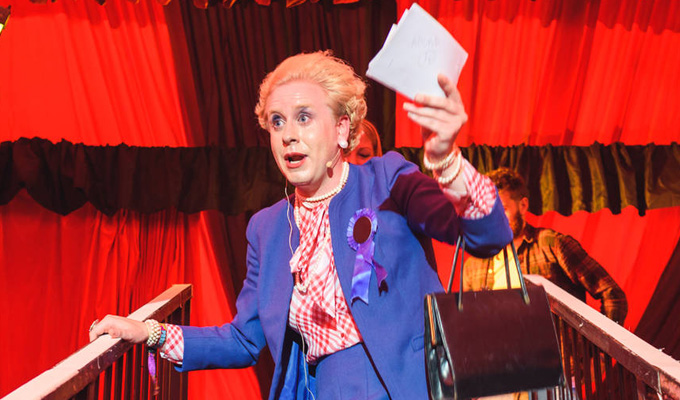 On Yer Bike - The Maggie Thatcher Game Show! | Latitude review by Steve Bennett
