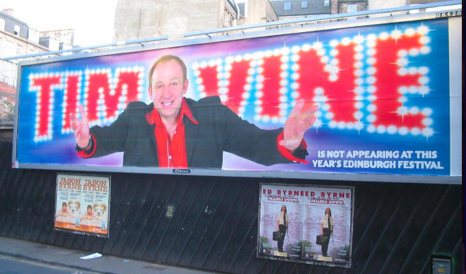 Tim Vine wins Edinburgh... by giving it a miss | Our look back at the Fringe of 2006