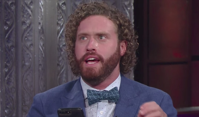 TJ Miller reviews the reviewer | Comic mocks critic for taking him seriously