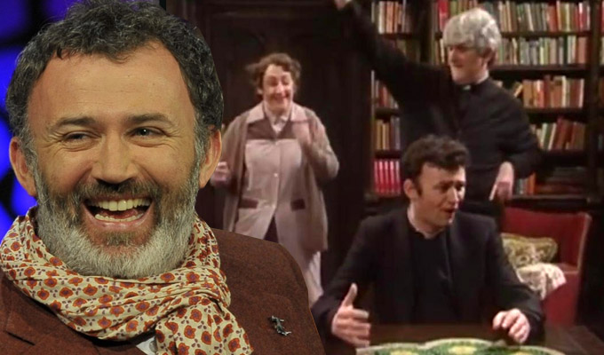 Did I play a part in Dermot Morgan's death? | Tommy Tiernan ponders the role of his energetic Father Ted scene