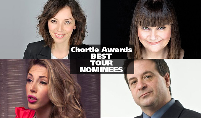 Latest on the Chortle Award nominees | All the shortlists so far...